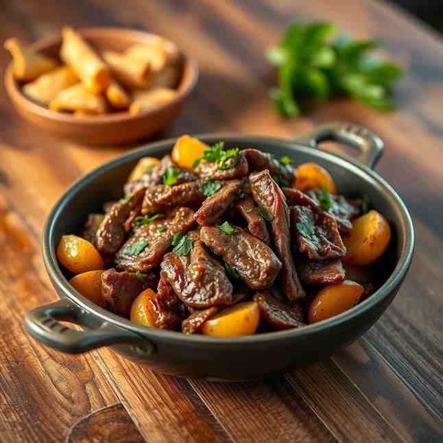 Silpancho - Potatoes & Beef Recipe